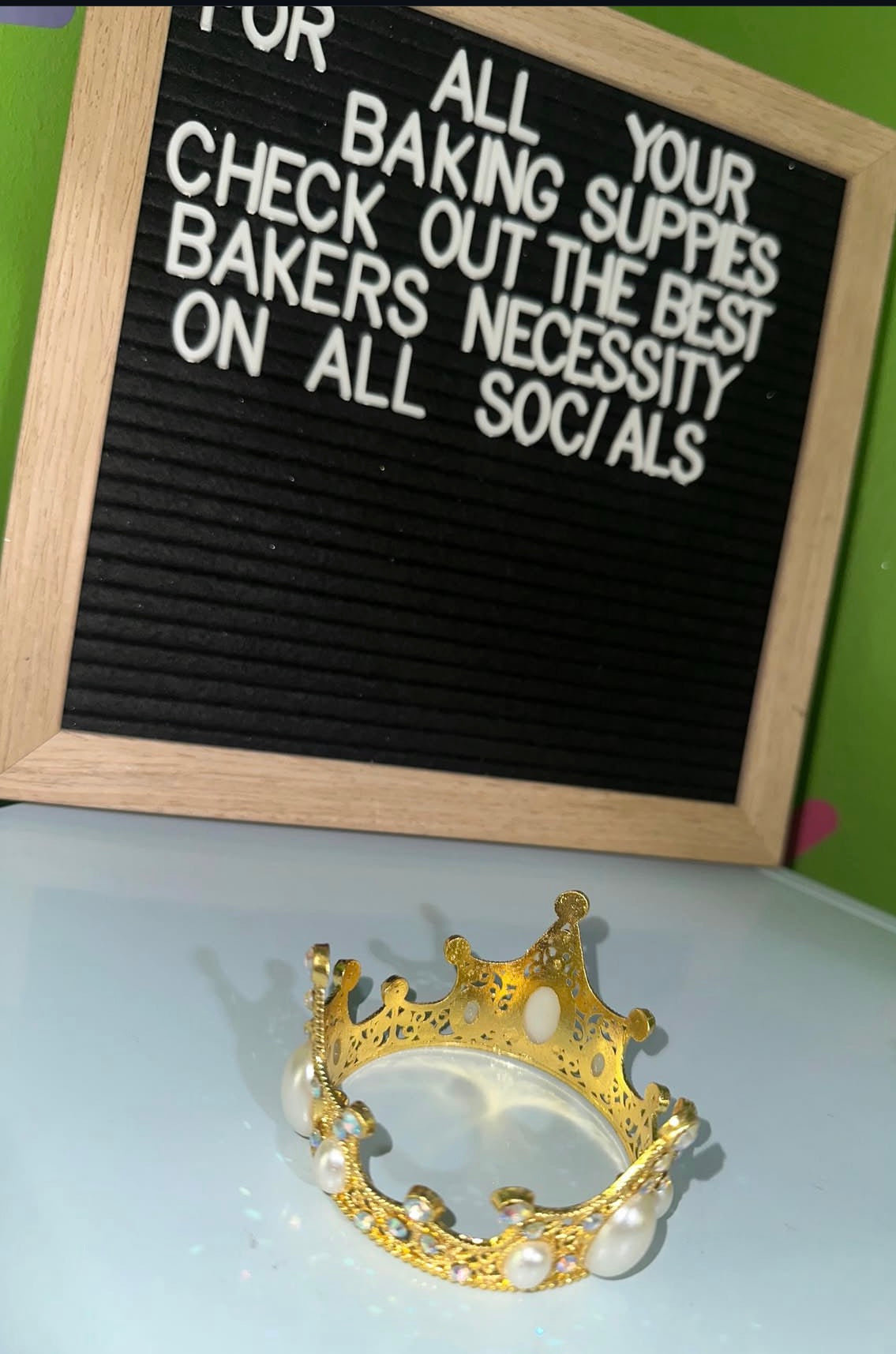 Princess Tiana Rhinestone Crown