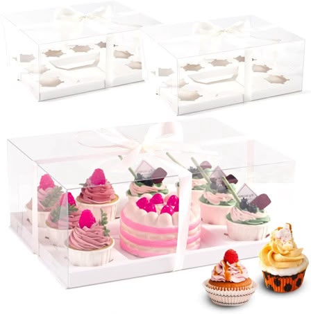 8 Cavity Bento Cake Box