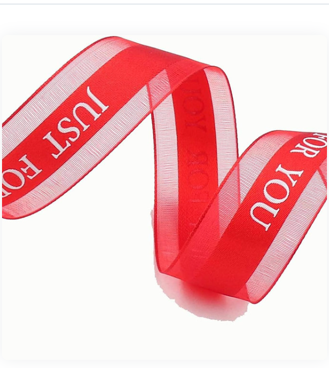 JUST for You Fabric Ribbon