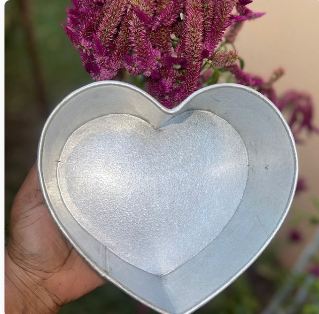 Aluminium Heart Pan