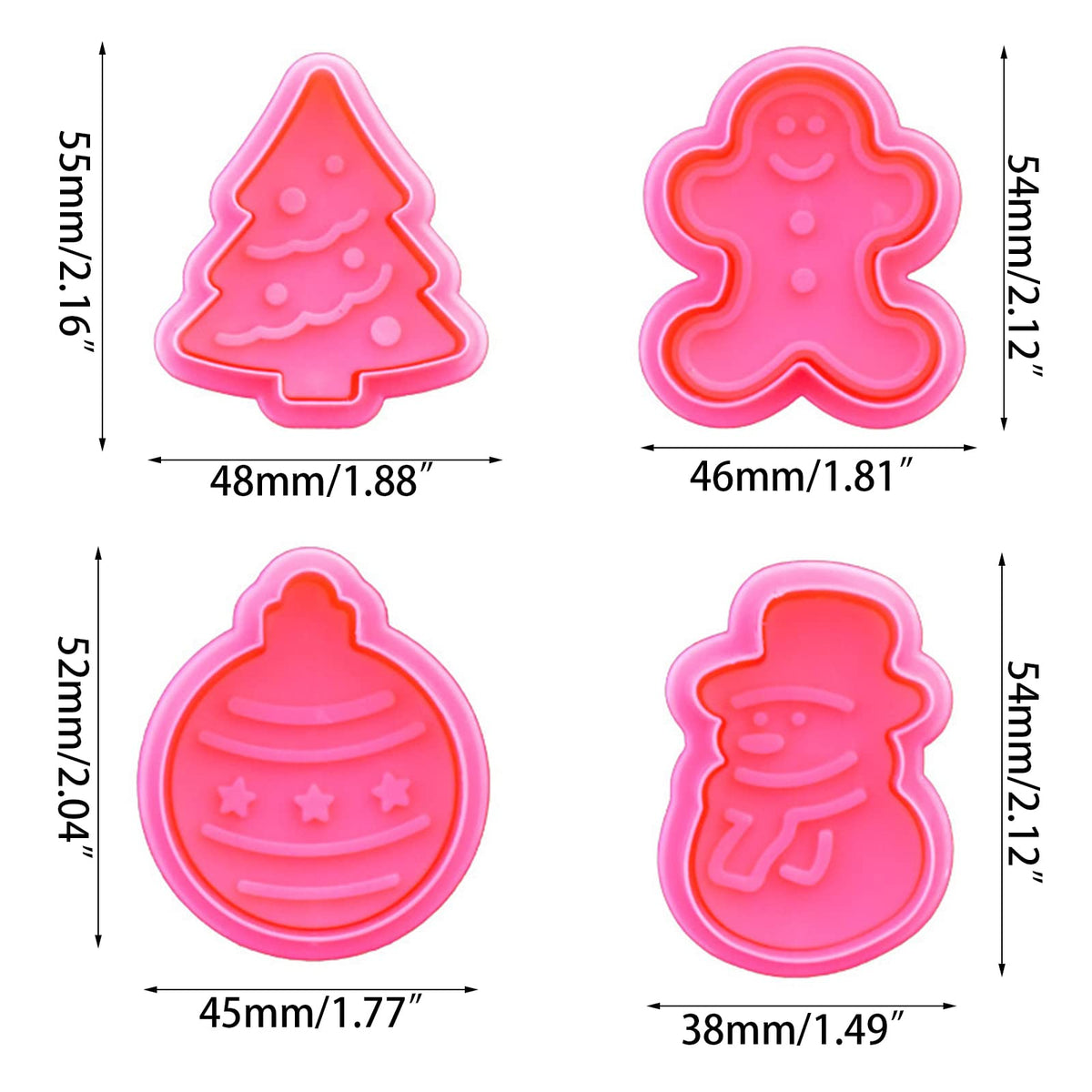 Christmas Fondant Stamp