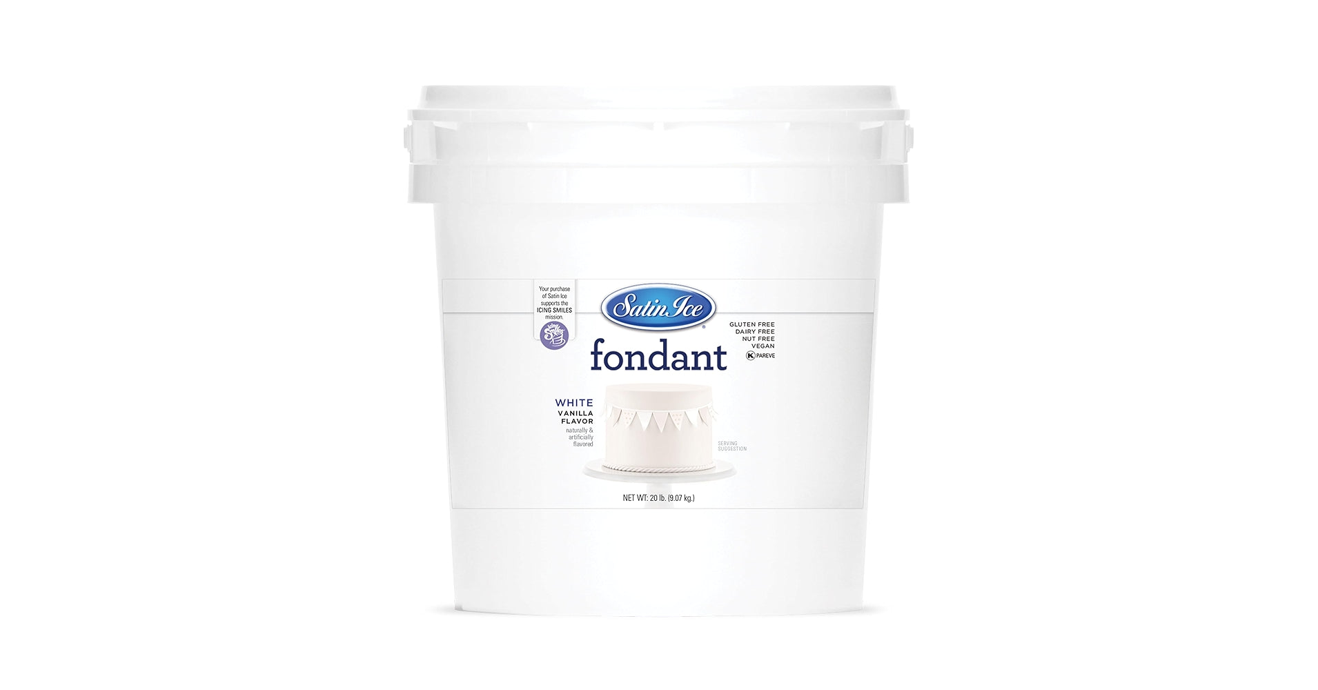 Satin Ice White Fondant