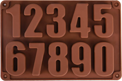 Number Silicone Mould