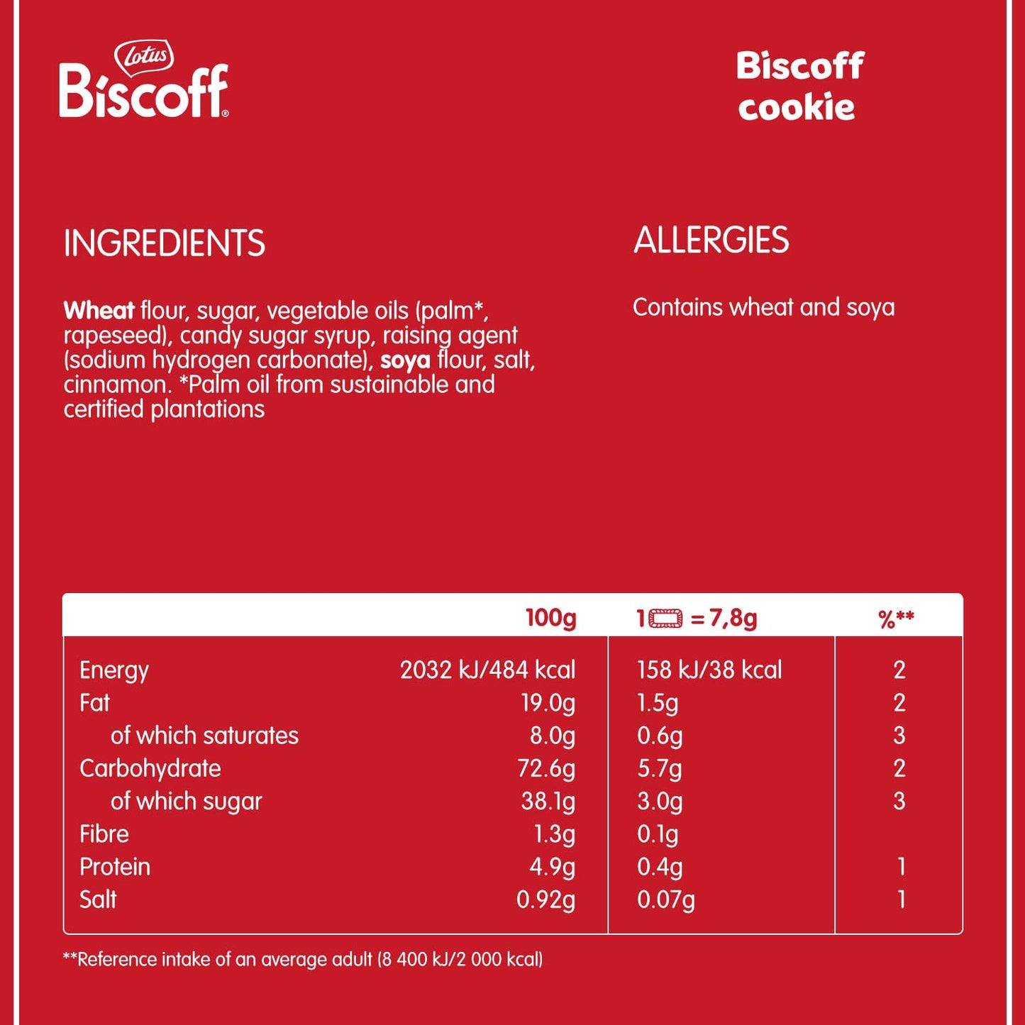 Lotus Biscoff Caramelised Biscuits