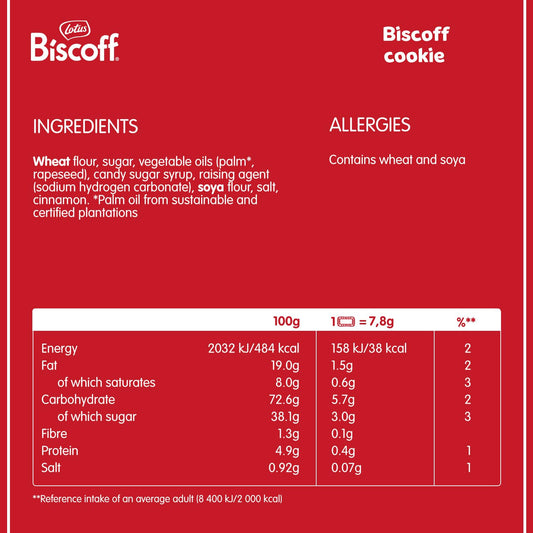 Lotus Biscoff Caramelised Biscuits