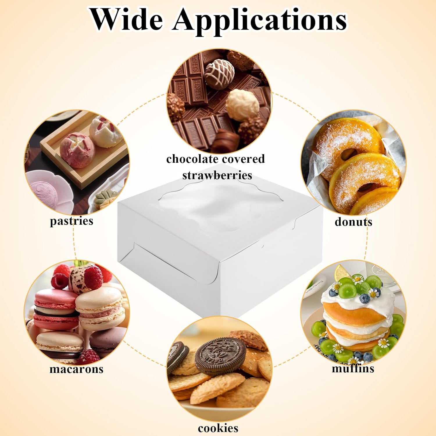 4 inch Bakery Box