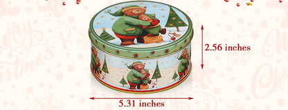 Empty Christmas Cookie Tins