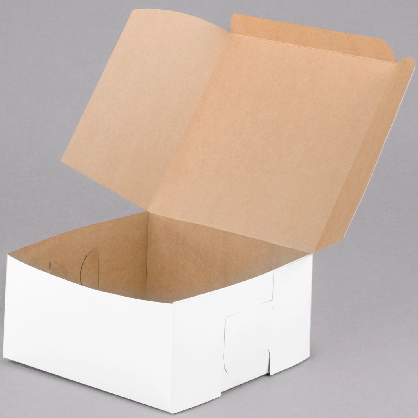 8x8x5 inch White Cake Box