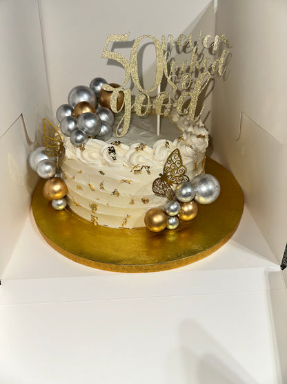 50 Never Looked So Good Cake Topper