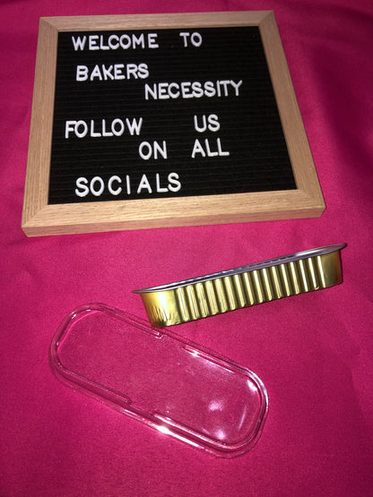Mini Loaf Pans with Sporks and Stickers