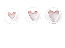 Heart Plunger Set