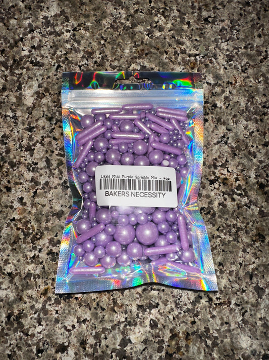Likkle Miss Purple Sprinkle Mix