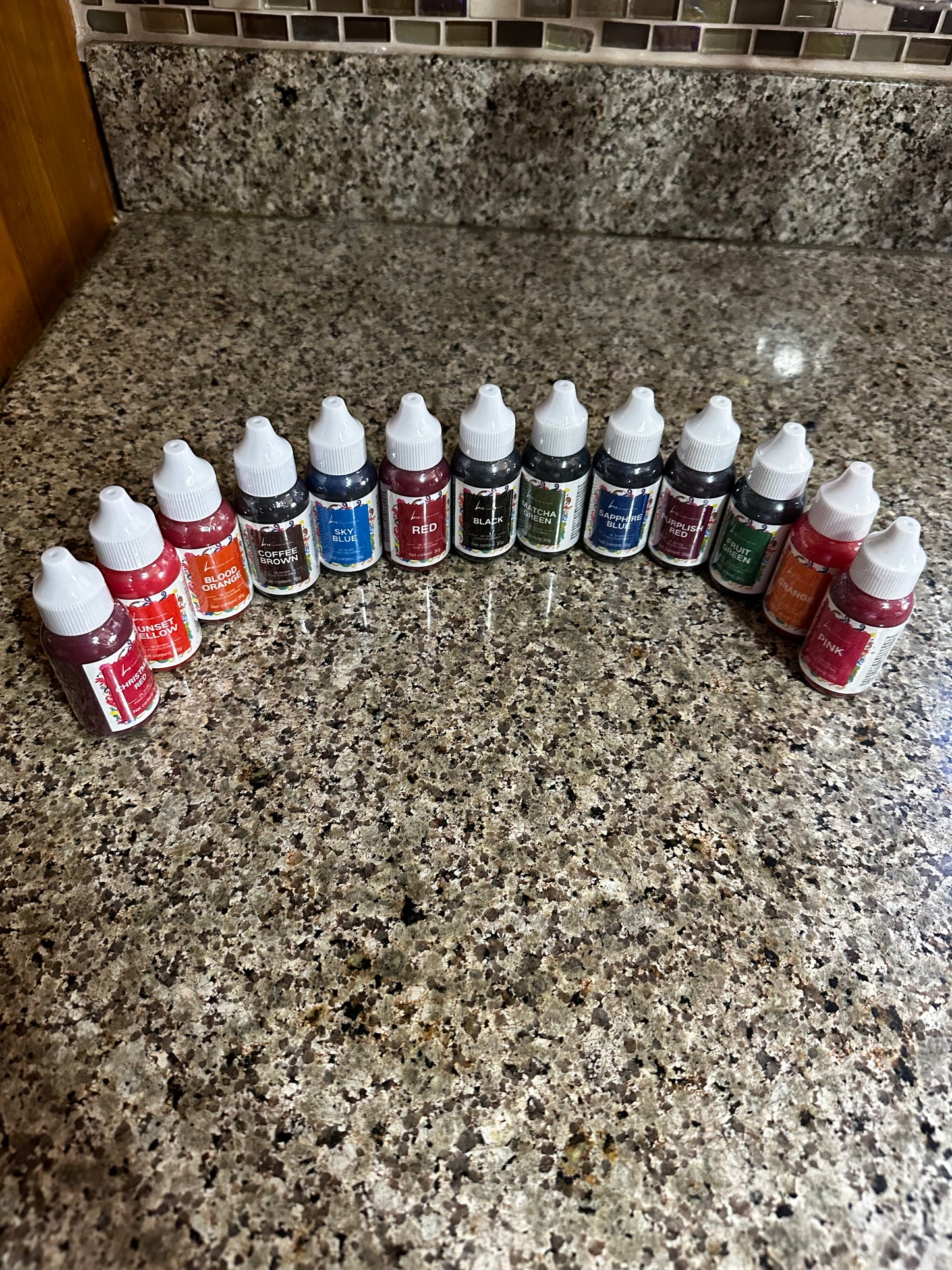 Oil Based Food Colouring