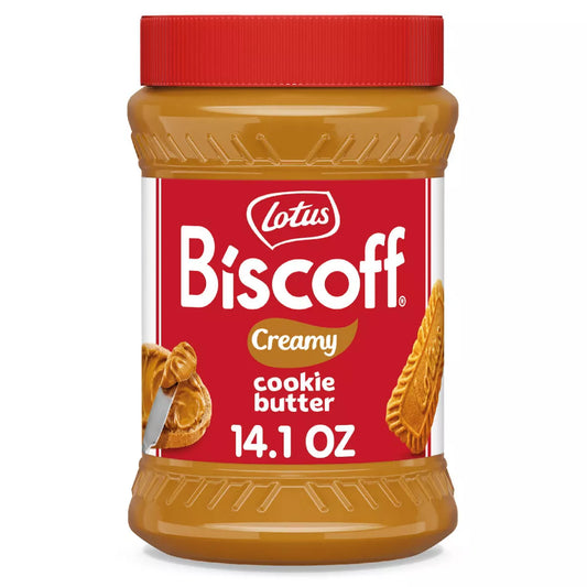 Lotus Biscoff Cookie Butter Spread Creamy non GMO + Vegan